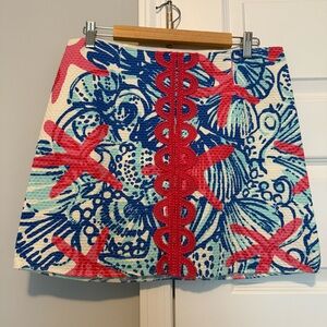 Lilly Pulitzer Tate Skirt | She She Shells | Size 10